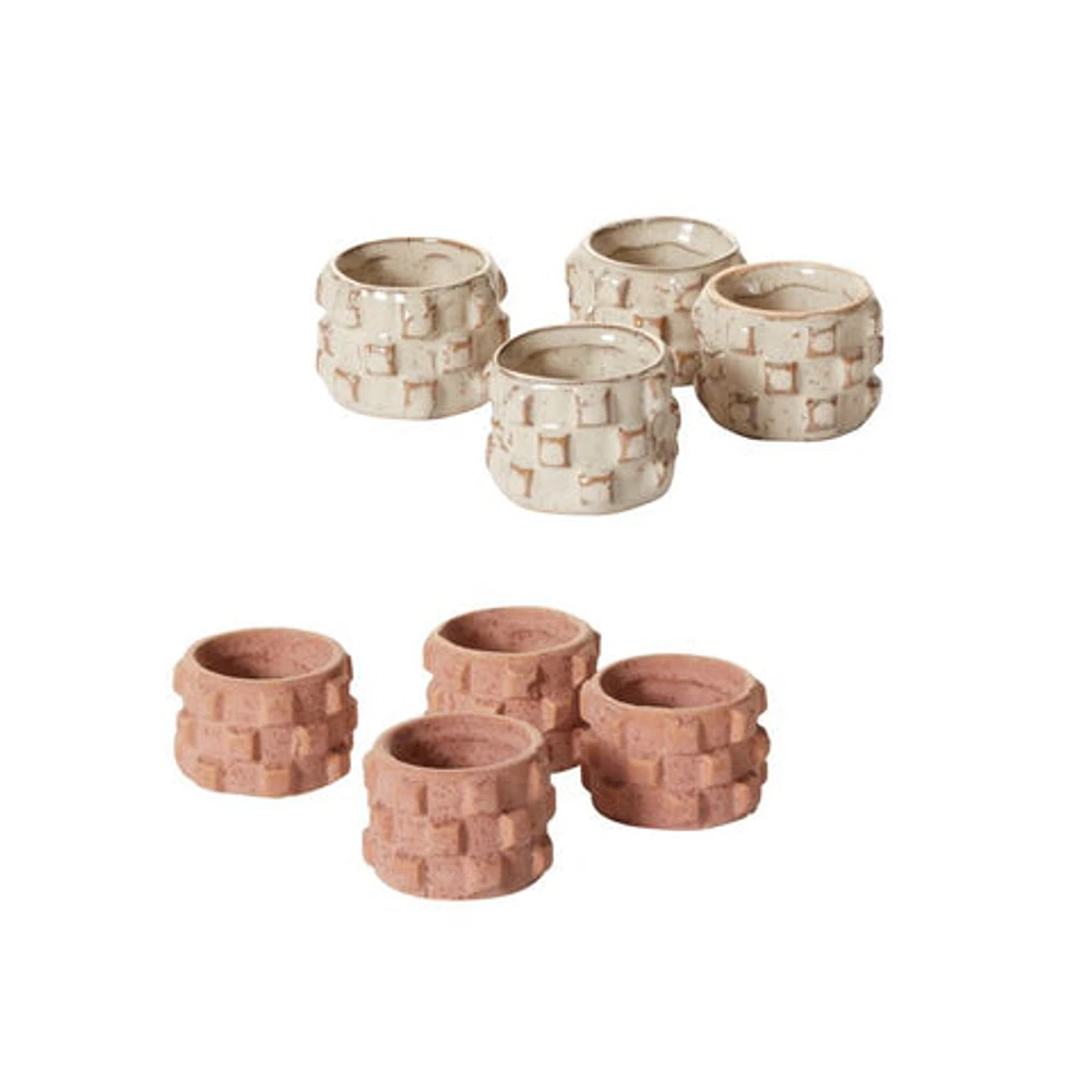 Tayrona Napkin Rings - Set Of 4