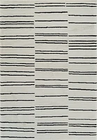Terra Cream Geometric Trellis Area Rug