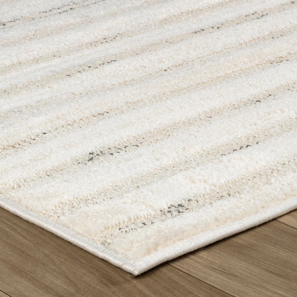 Tulum Beige Geometric Indoor Area Rug