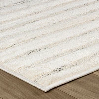 Tulum Beige Geometric Indoor Area Rug