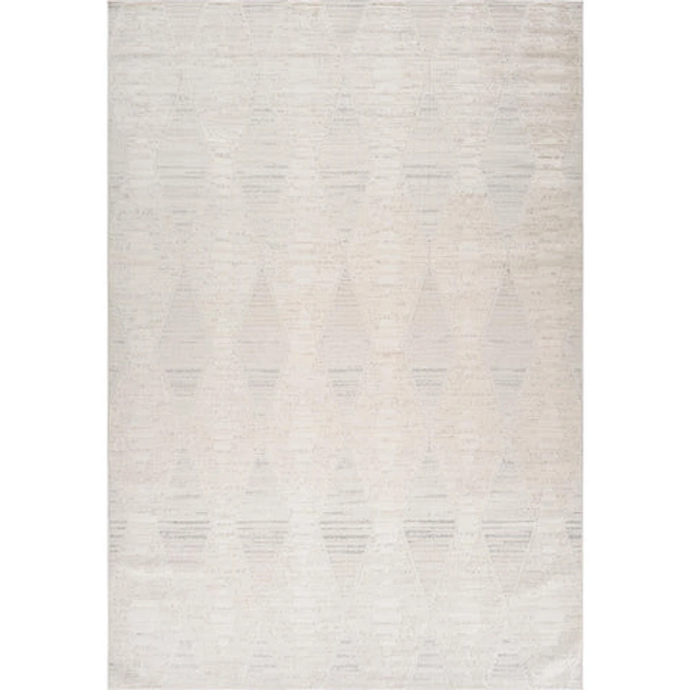 Tulum Cream Modern Area Rug