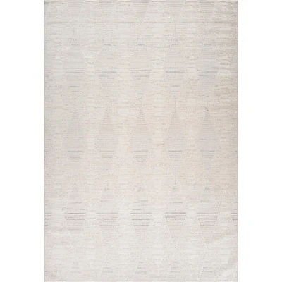 Tulum Cream Modern Area Rug