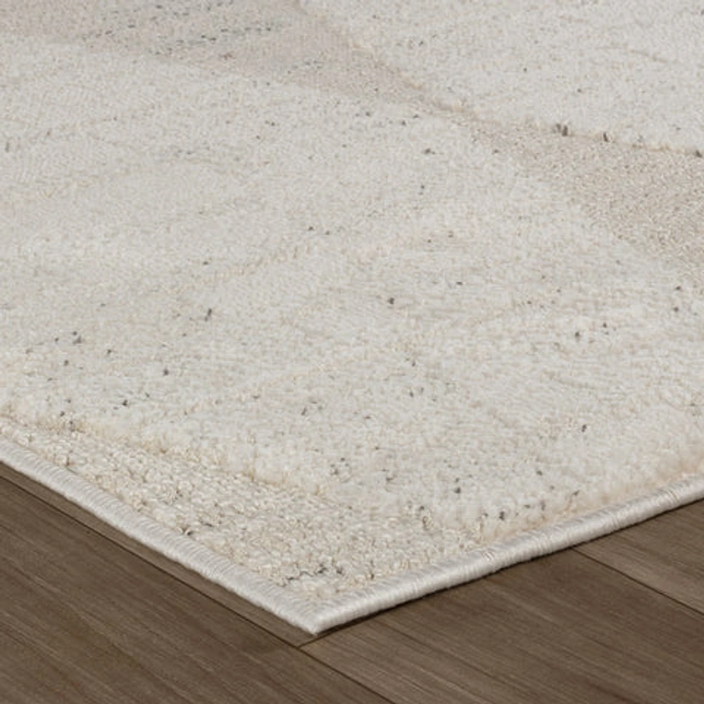 Tulum Cream Modern Area Rug