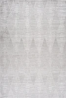 Tulum Grey Diamond-Inspired Area Rug