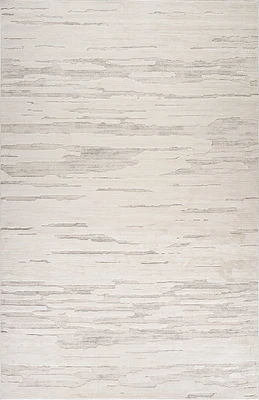 Tulum Beige Tribal Chevron Area Rug