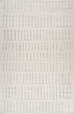 Tulum Beige Linear Modern Area Rug