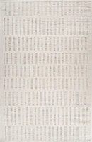 Tulum Beige Linear Modern Area Rug