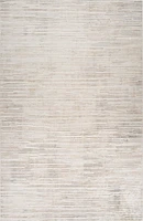 Tulum Beige Minimalist Chevron Area Rug