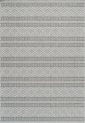 Utopia Beige Abstract Textured Area Rug