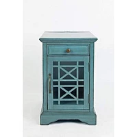 FLOOR MODEL Craftsman chairside table