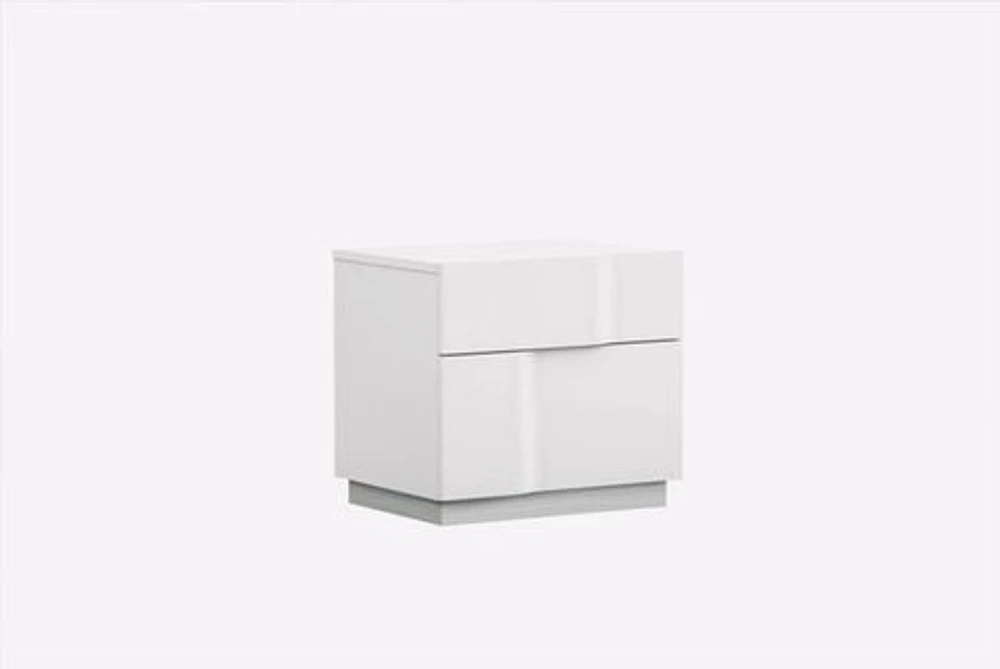 Yulie Nightstand - White - Greater Vancouver Furniture