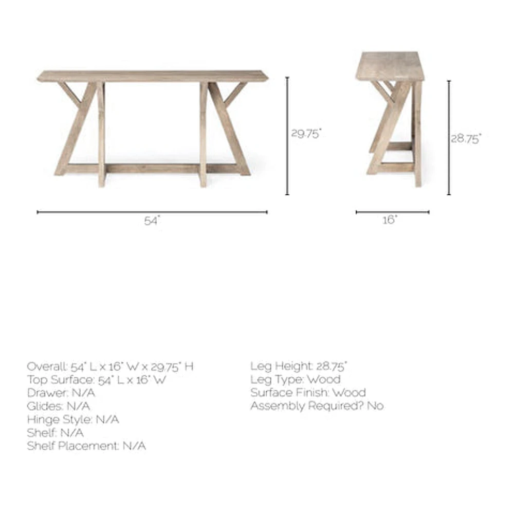 Jennings Console Table