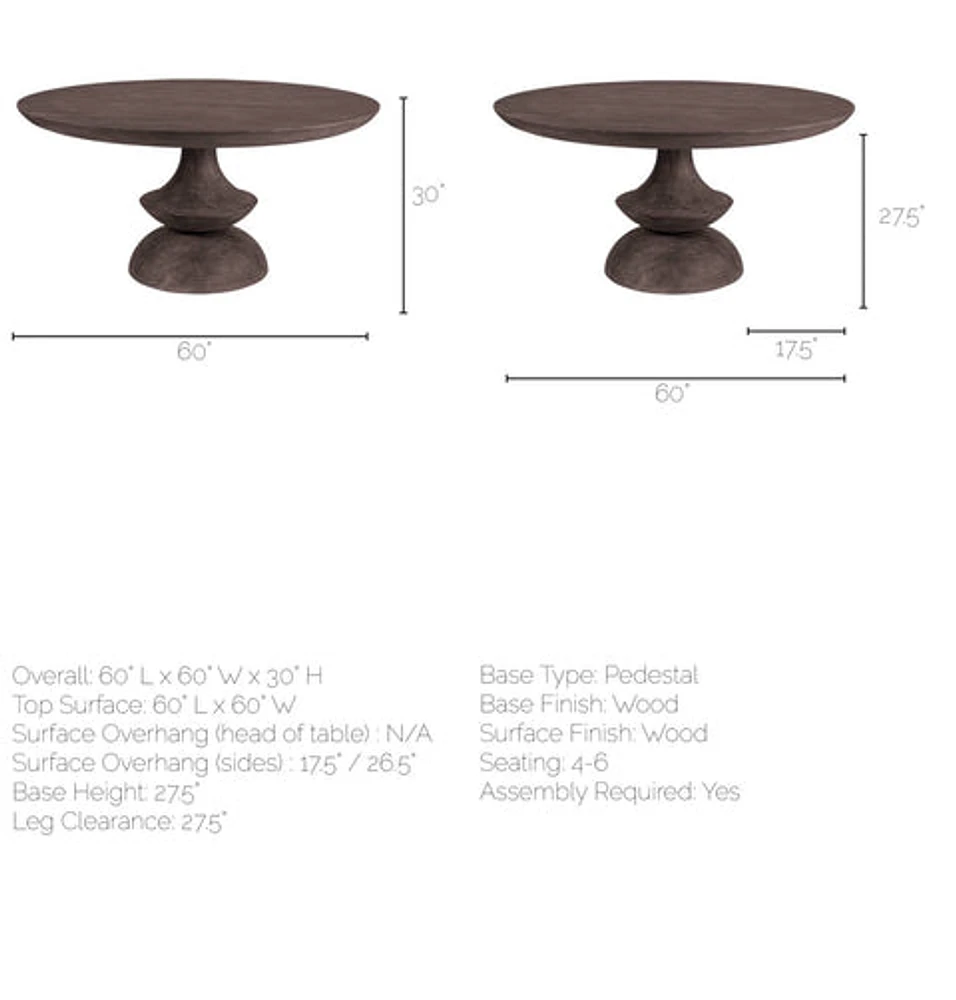 Crossman Dining Table