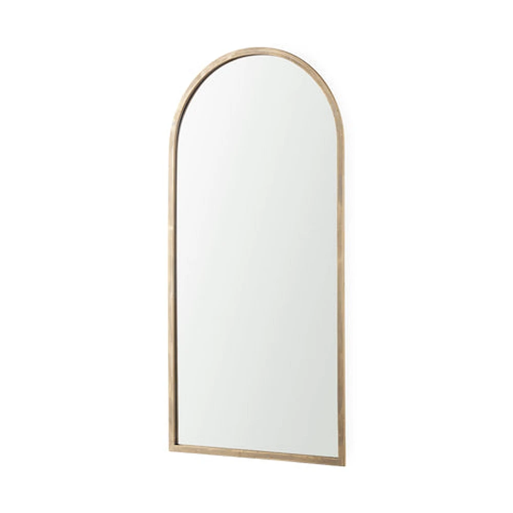 Giovanna Gold Metal Frame Mirror