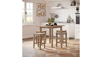 Eastern Tides Drop Leaf Counter Table - Bisque