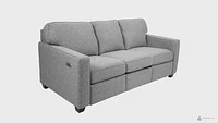 Rino Power Recliner Sofa - Baker Oreo - Made In Canada