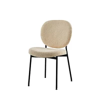 Vashi Dining Chair - Linen Boucle'