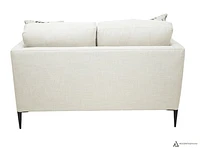 Vista Fabric Loveseat - Effie Ivory