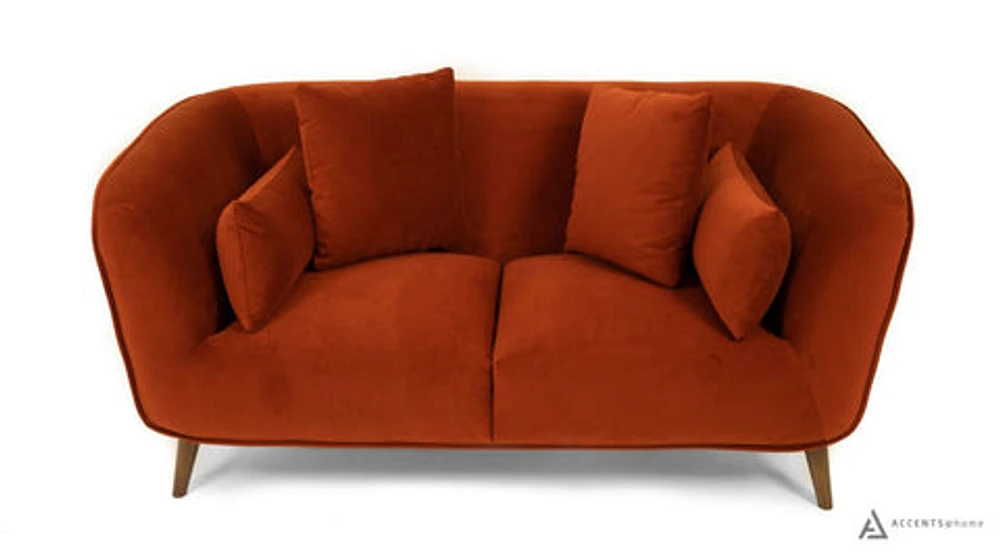 Maja Loveseat - Rust