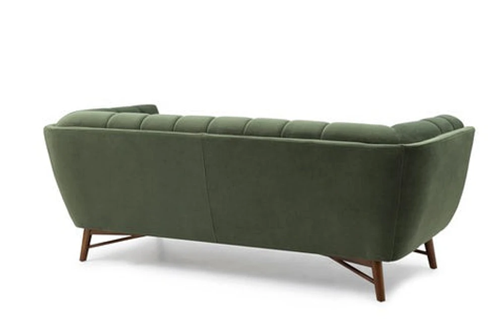 Kitsilano Sofa - Velvet Forest Green #104