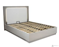 Patricia King Bed With Lift Up Storage - Two Tone