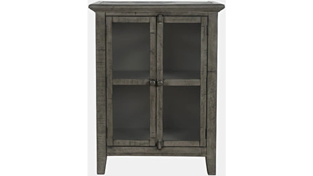 Rustic 2Door High Cabinet 32" - Stone