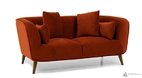 Maja Loveseat - Rust