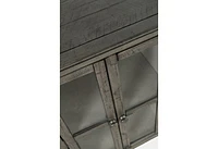 Rustic 6 Door High Cabinet 70" - Stone