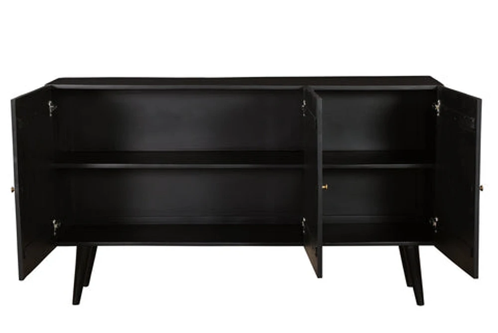BRASS DESIGN 3 DOOR CABINET