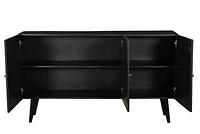 BRASS DESIGN 3 DOOR CABINET