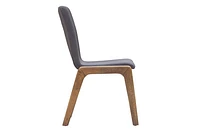 Remix Dining Chair - Grey fabric