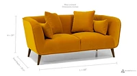 Maja Loveseat - Dijon