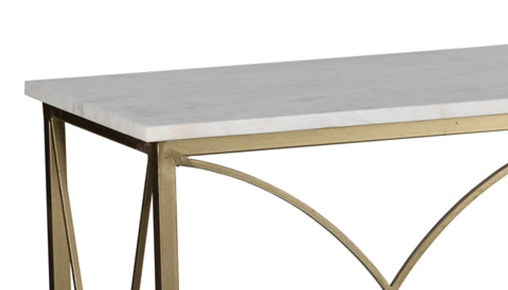 Catherine Large Marble Console Table