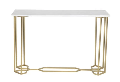 Queens Bridge Console marble top table