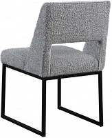 Evan Boucle' Fabric Dining Chair