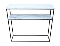 Marble Top Console Table