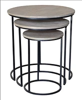 Nesting Top Stool -Set of 3