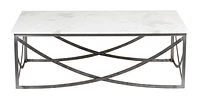 Grace Coffee Table With Marble Top