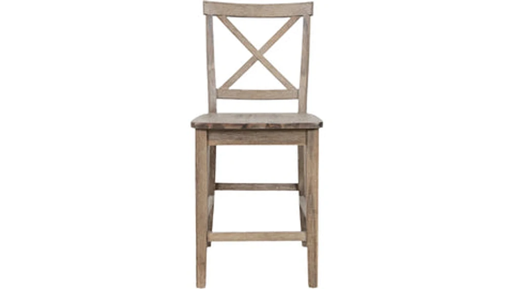 X Back Counter Stool