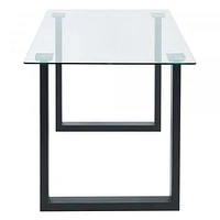 Franco Rectangular Dining Table in Black