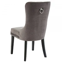 Rizzo Side Chair, set of 2 in Grey