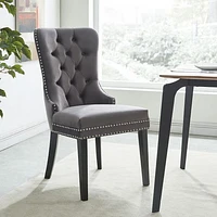 Rizzo Side Chair, set of 2 in Grey