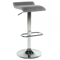 Fabia II Air Lift Stool, set of 2 in Grey