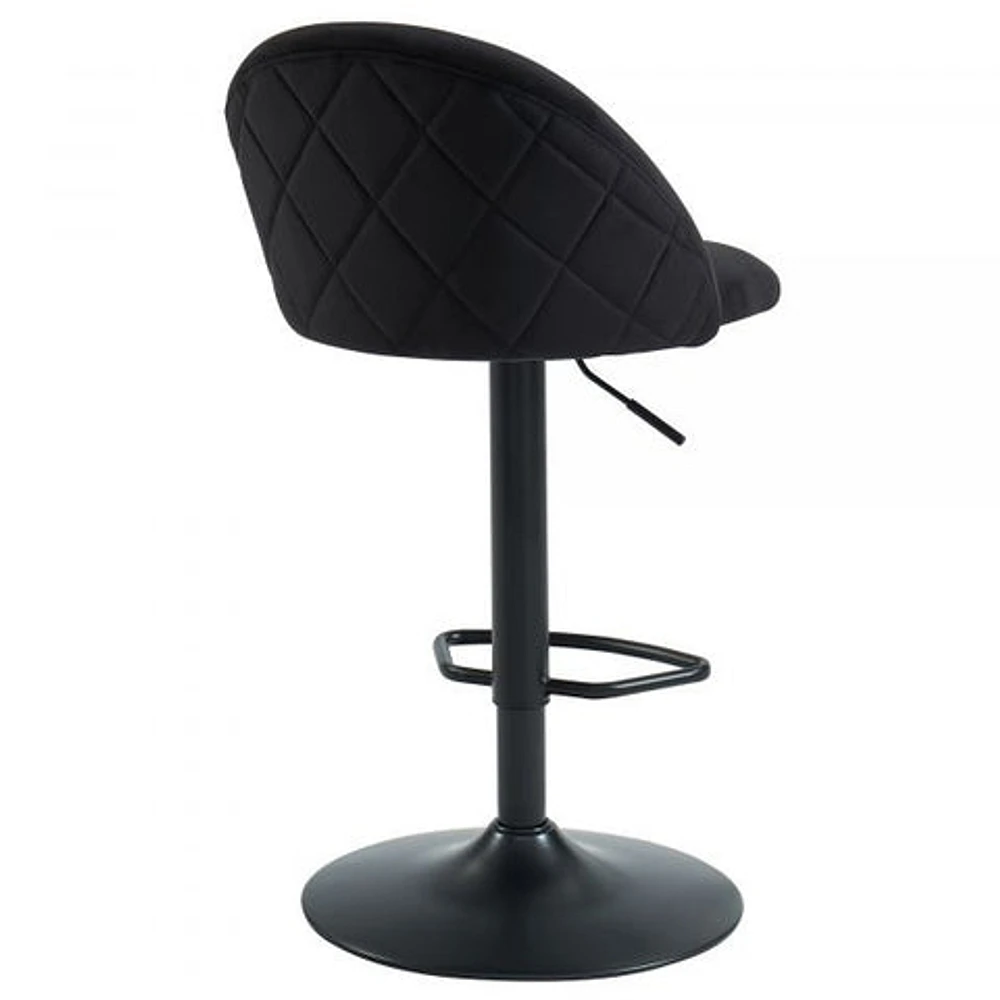 Sataro Air Lift Stool in Black