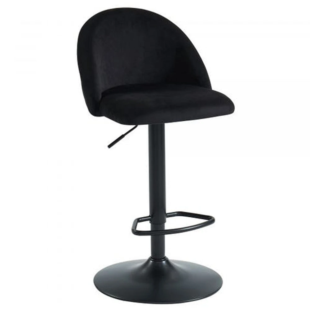 Sataro Air Lift Stool in Black