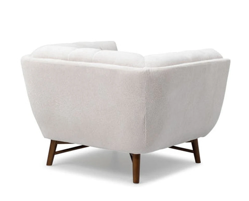 Kitsilano Accent Chair - Chalk Fabric