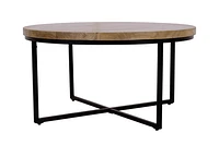 Ames Round Wooden Coffee Table