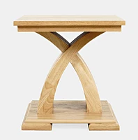 Anthology Square End Table - Warm Ash