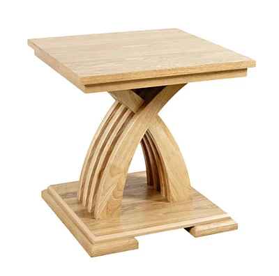 Anthology Square End Table - Warm Ash