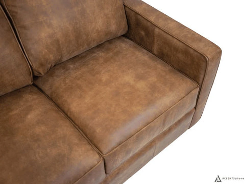 Ripley Loveseat - Biltmore Brown Leather